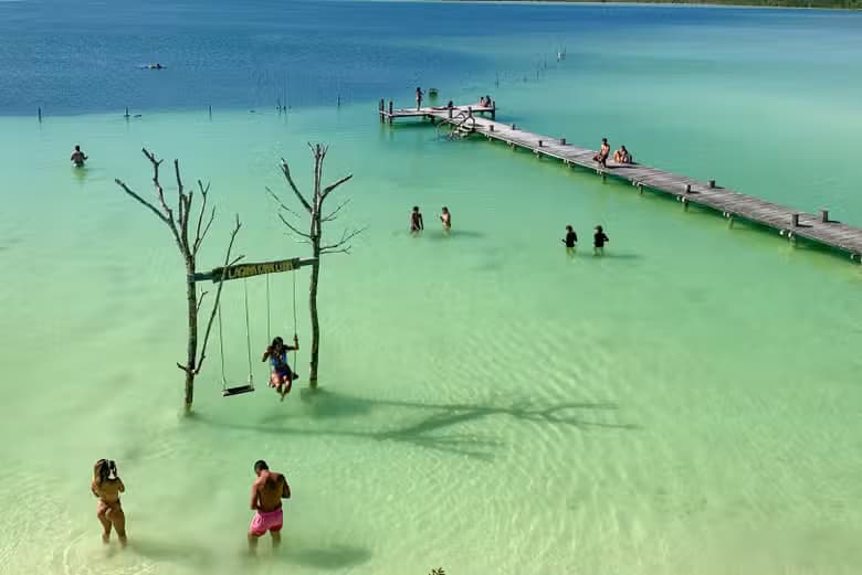 Excursión a la laguna de Kaan Luum y cenotes mayas - photo 11