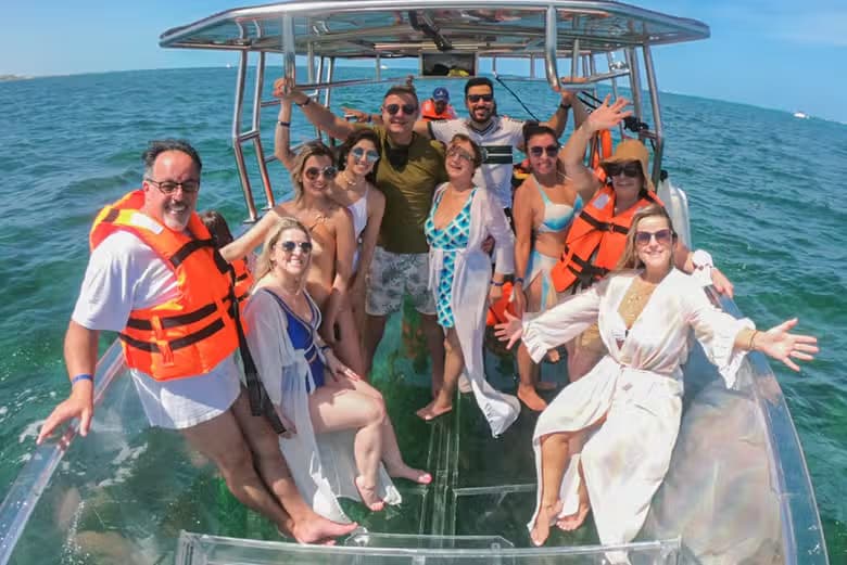 Paseo en barco transparente por Cancún - photo 3