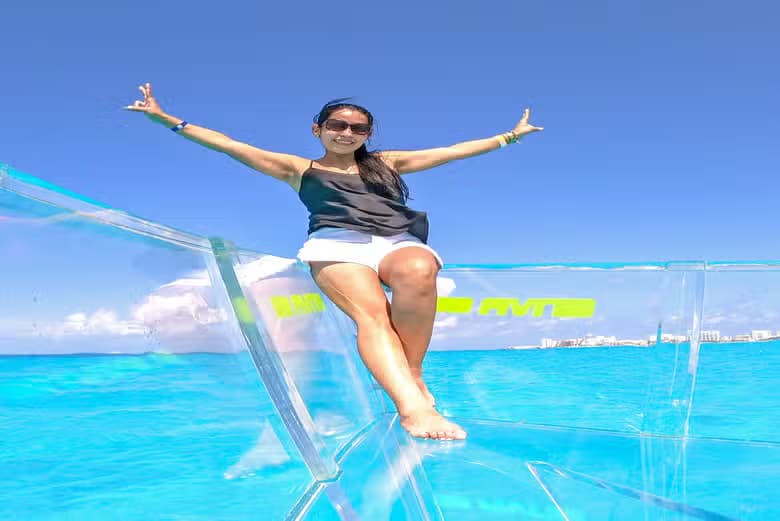 Paseo en barco transparente por Cancún - photo 16