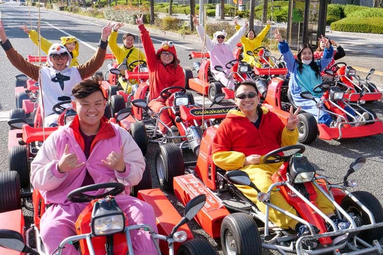 Osaka Kart Tour with Costume Rental - photo 6